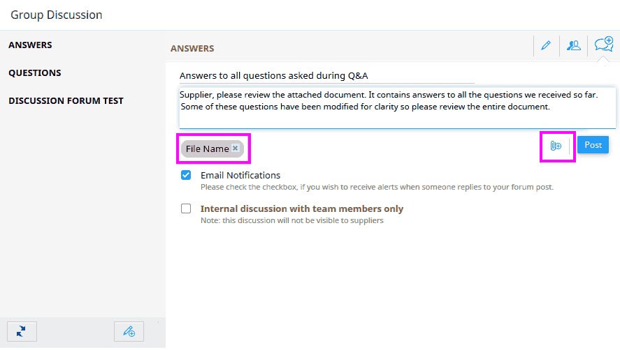 Discussion Forum Best Practices Supply Chain Knowledge Base